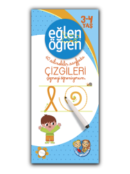 Eğlen Öğren - 40 Silinebilir Sayfa Çizgiler