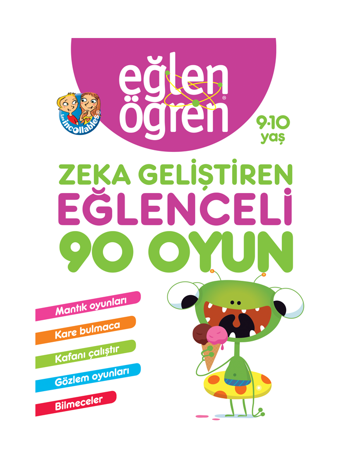 Eğlen Öğren 9-10 Yaş Zeka Geliştiren 90 Oyun
