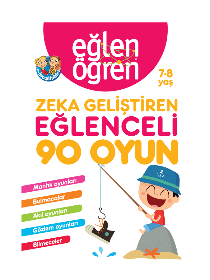 Eğlen Öğren 7-8 Yaş Zeka Geliştiren 90 Oyun