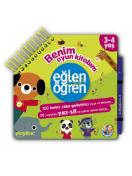 Eğlen Öğren - Benim Oyun Kitabım 3-4 yaş