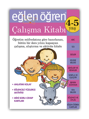 Eğlen Öğren Çalışma Kitabı 4-5 yaş